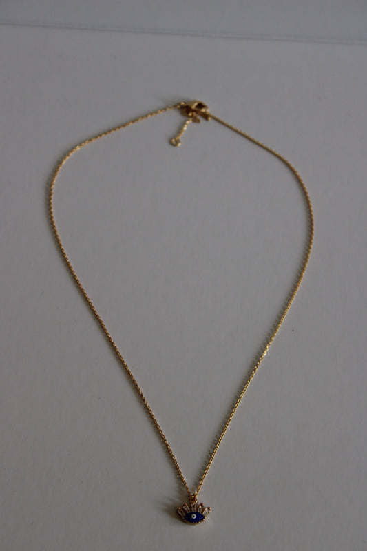 blue eye necklace