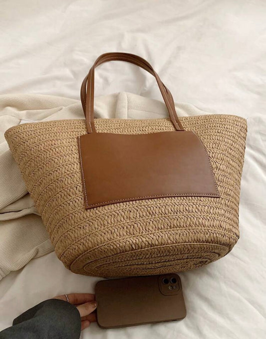 large vacation bag boho style