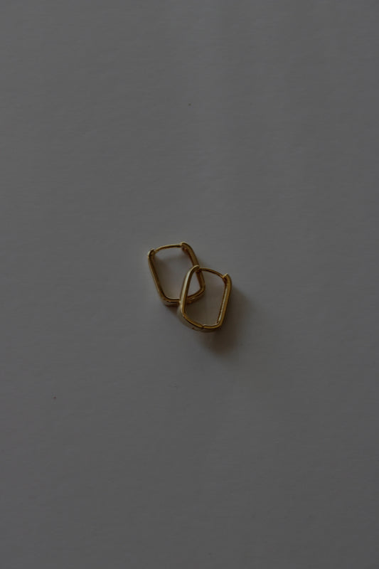 aesthetic gold earings
